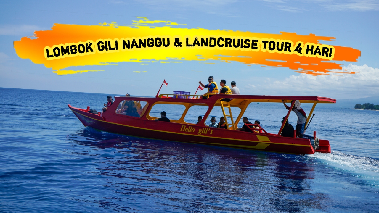 LOMBOK GILI NANGGU LANDCRUISE TOUR 4 DAY