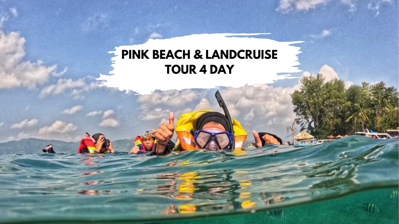 LOMBOK PINK BEACH LANDCRUISE TOUR 4 DAYS