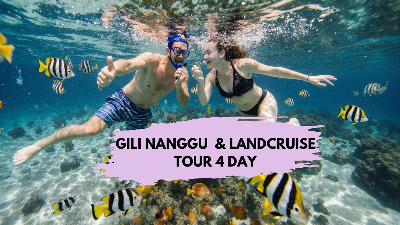 LOMBOK GILI NANGGU LANDCRUISE TOUR 4 DAYS 3 NIGHTS